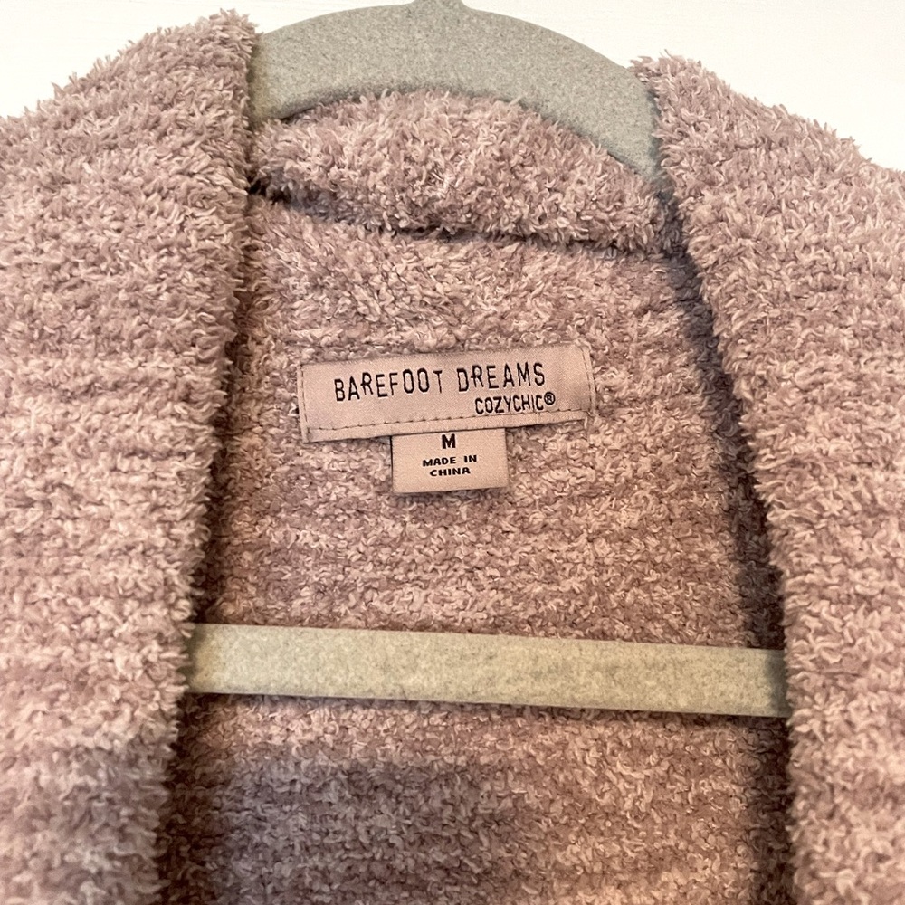 Barefoot dreams sweater!